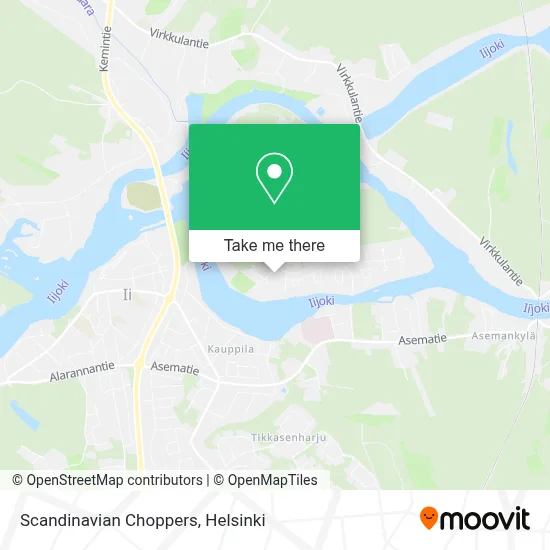Scandinavian Choppers map
