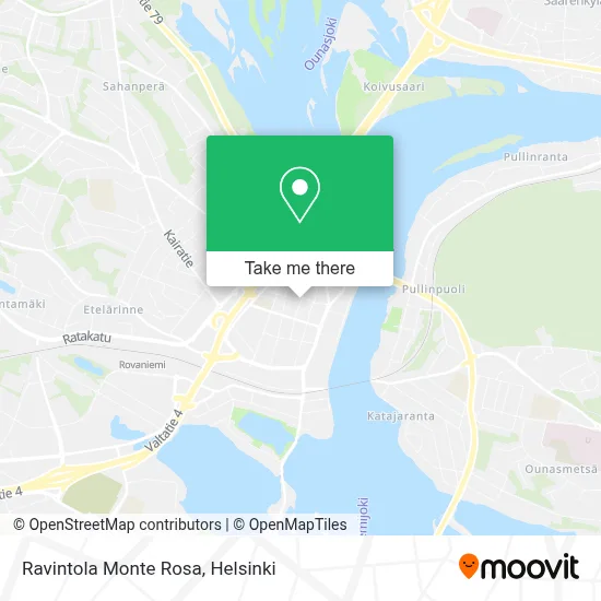 Ravintola Monte Rosa map