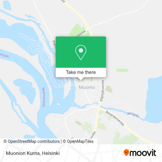 Muonion Kunta map