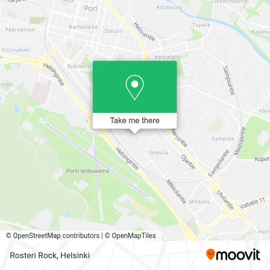 Rosteri Rock map