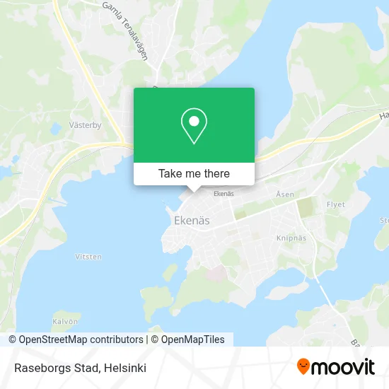 Raseborgs Stad map