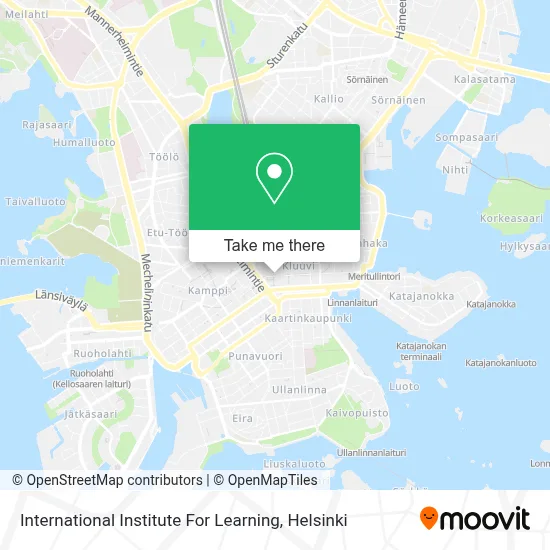 International Institute For Learning map