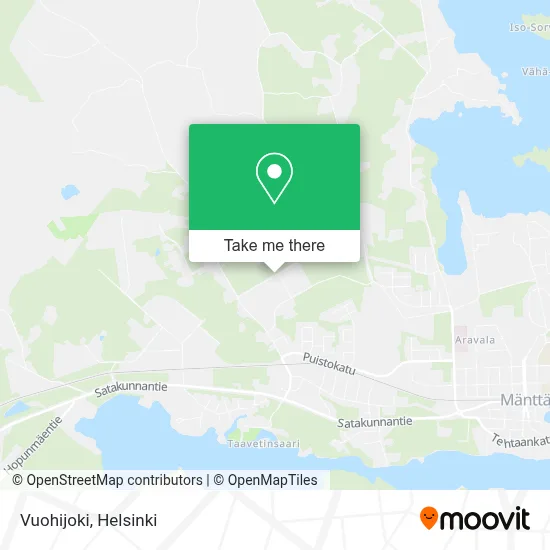 Vuohijoki map