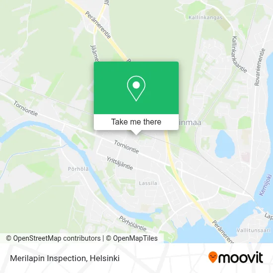 Merilapin Inspection map