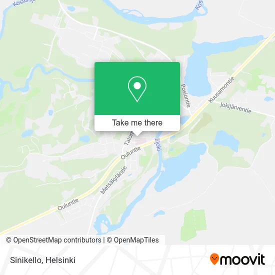 Sinikello map