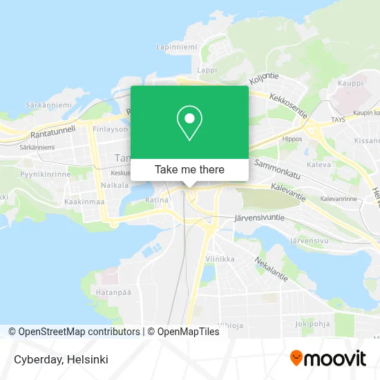 Cyberday map