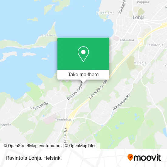 Ravintola Lohja map