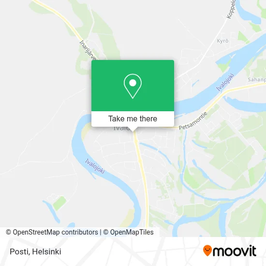 Posti map