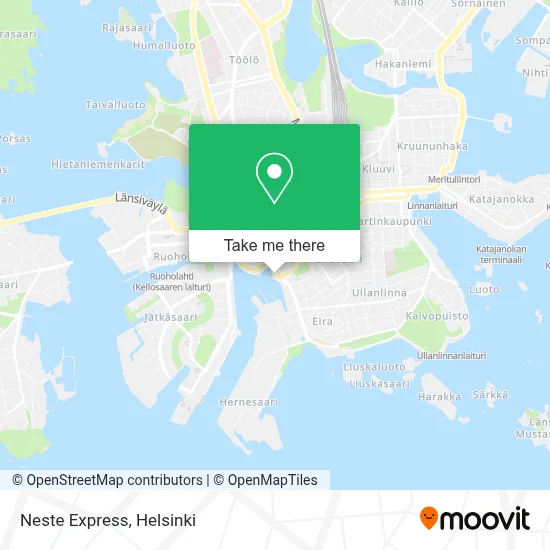 Neste Express map