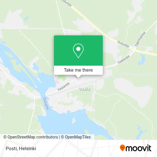 Posti map