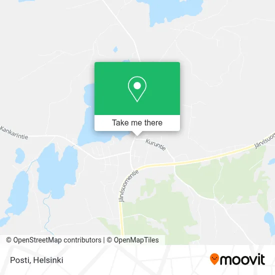 Posti map