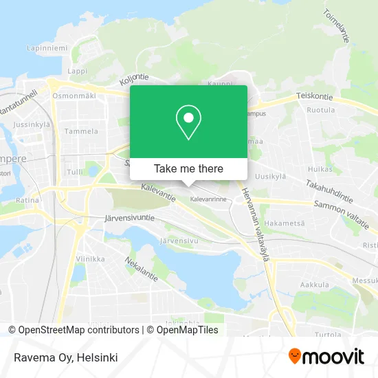 Ravema Oy map