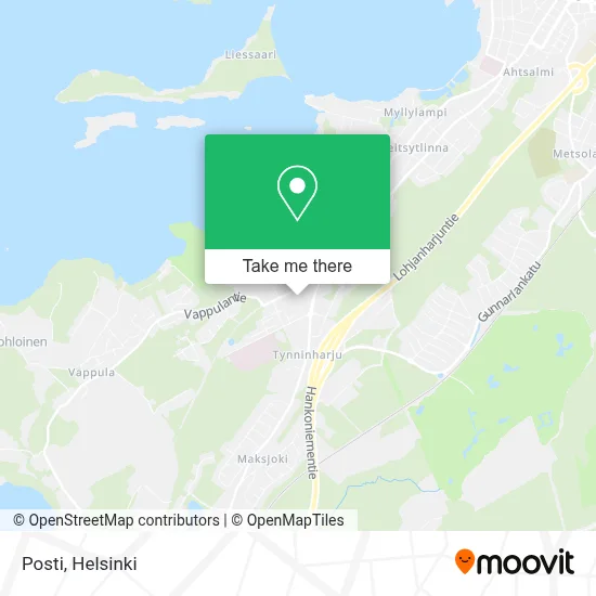 Posti map