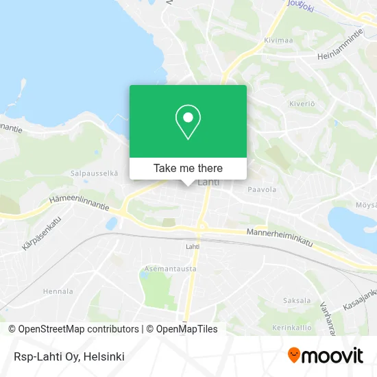 Rsp-Lahti Oy map