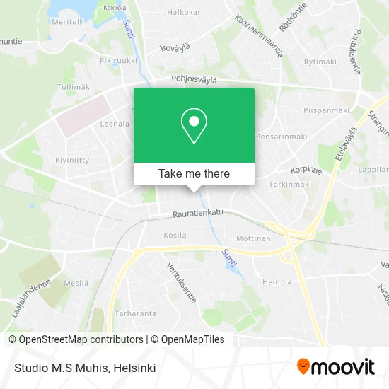 Studio M.S Muhis map