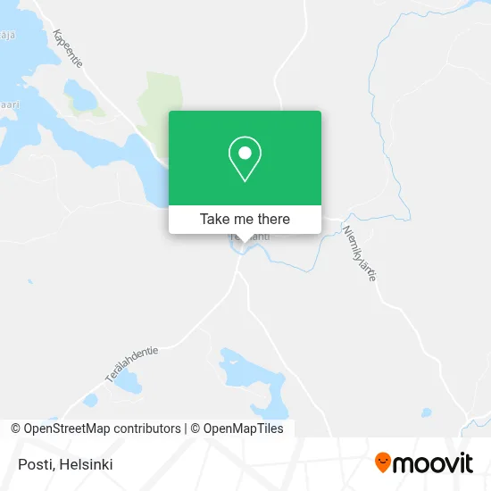 Posti map