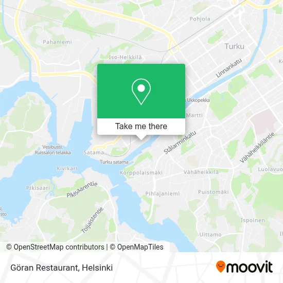 Göran Restaurant map