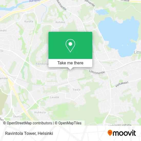 Ravintola Tower map