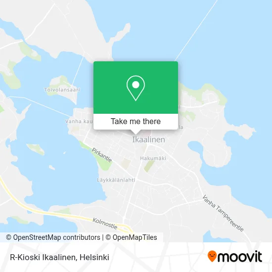 R-Kioski Ikaalinen map