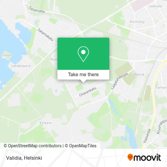 Validia map