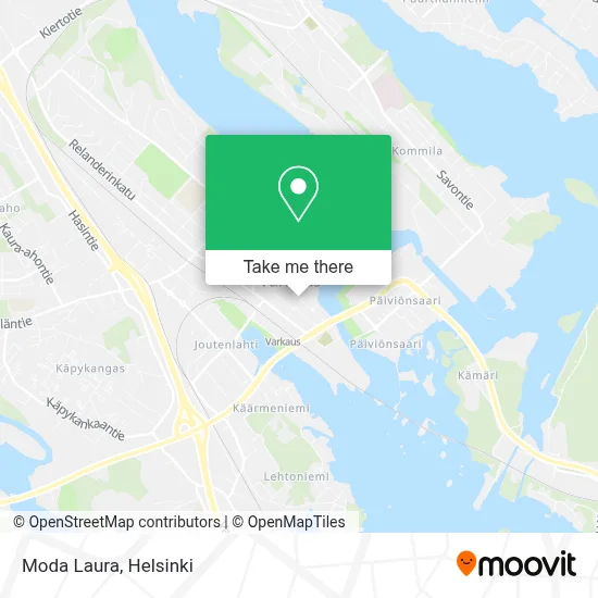 Moda Laura map