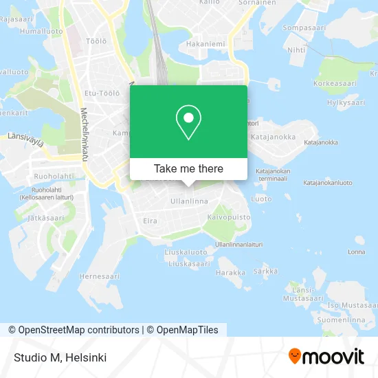 Studio M map