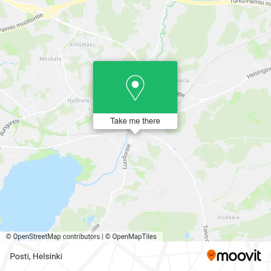 Posti map
