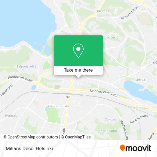 Millans Deco map