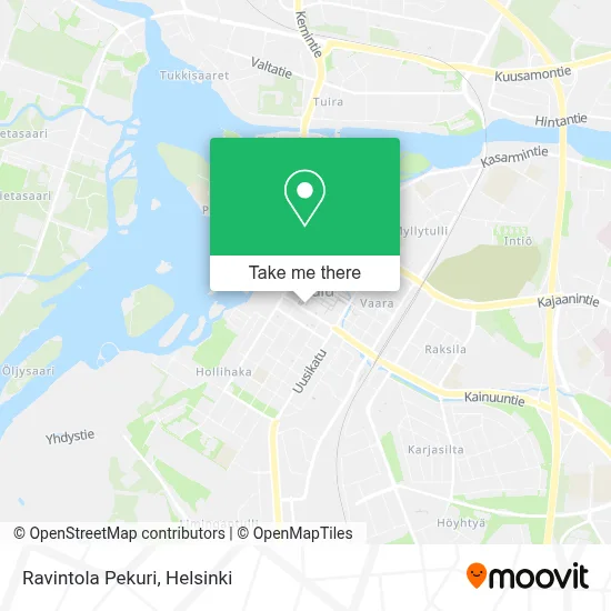 Ravintola Pekuri map