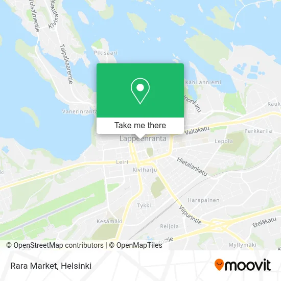 Rara Market map