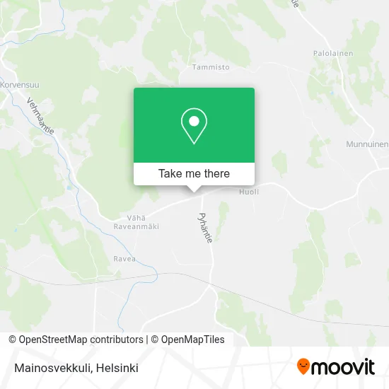Mainosvekkuli map
