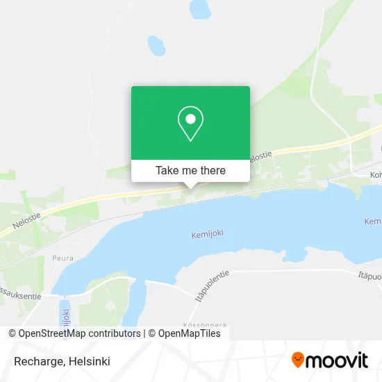 Recharge map