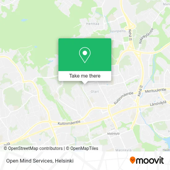 Open Mind Services map