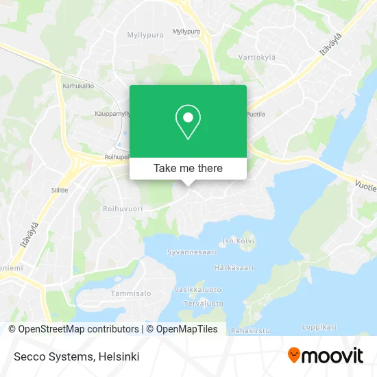 Secco Systems map