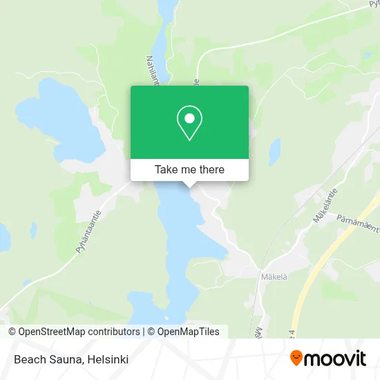 Beach Sauna map