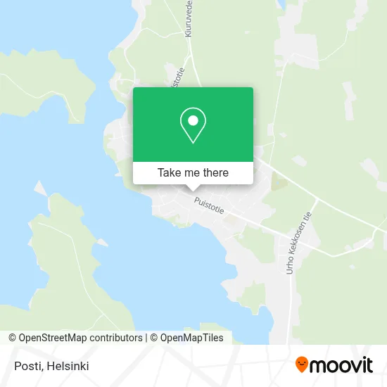 Posti map