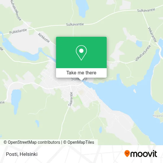 Posti map