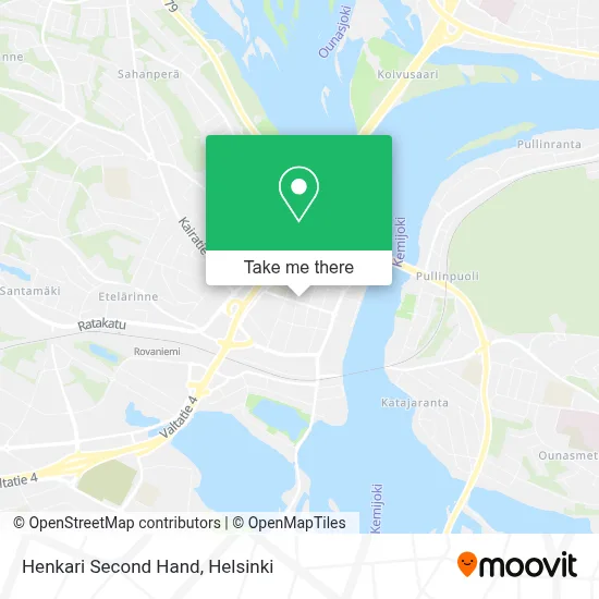 Henkari Second Hand map