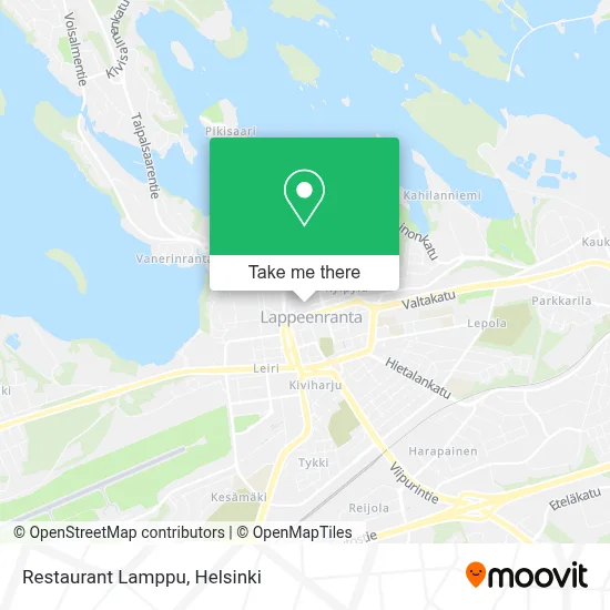 Restaurant Lamppu map