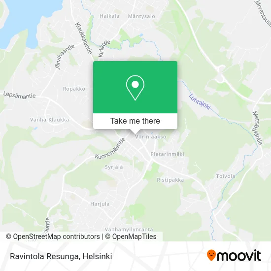 Ravintola Resunga map