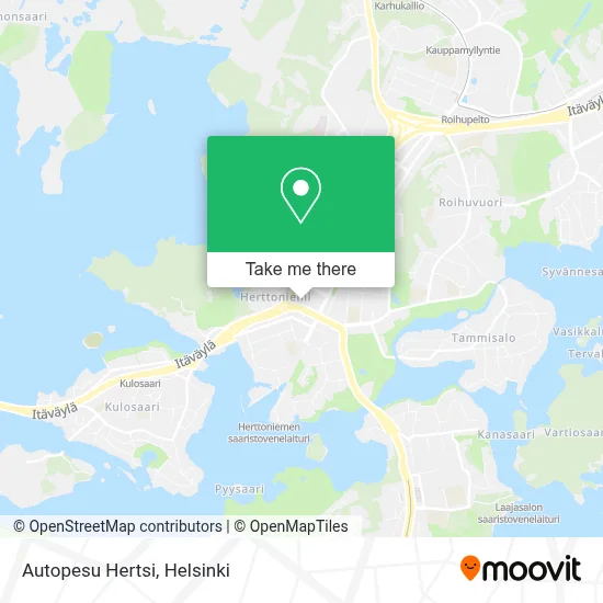 Autopesu Hertsi map