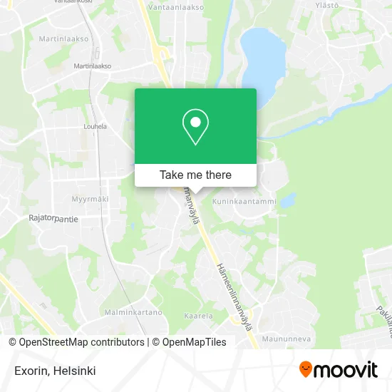 Exorin map