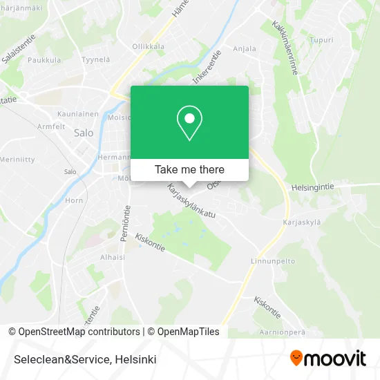 Seleclean&Service map