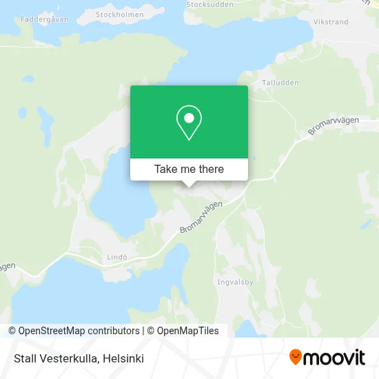 Stall Vesterkulla map