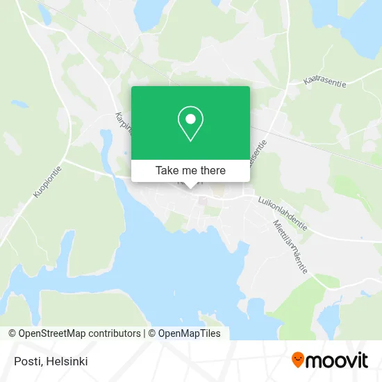 Posti map