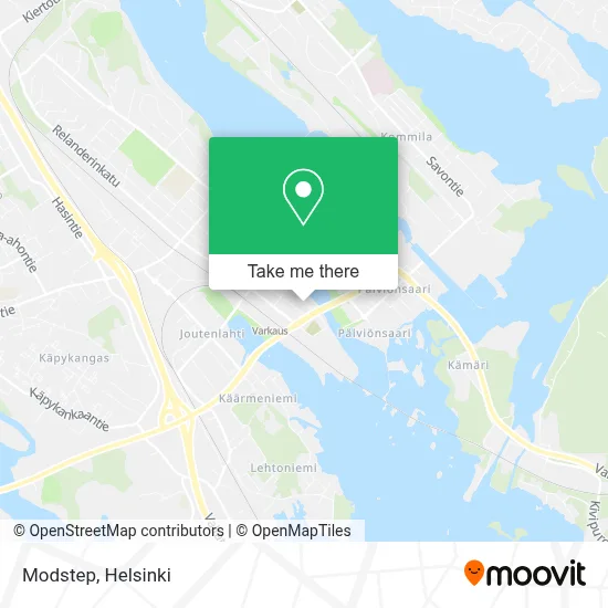 Modstep map