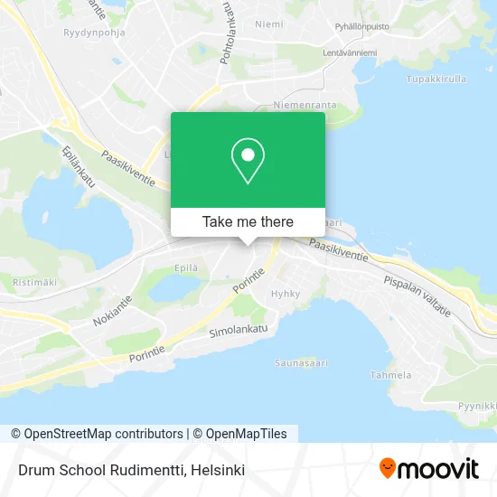 Drum School Rudimentti map