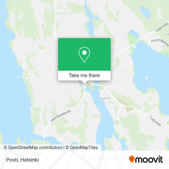 Posti map