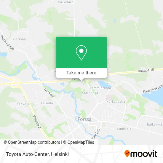 Toyota Auto-Center map