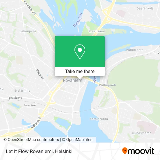 Let It Flow Rovaniemi map